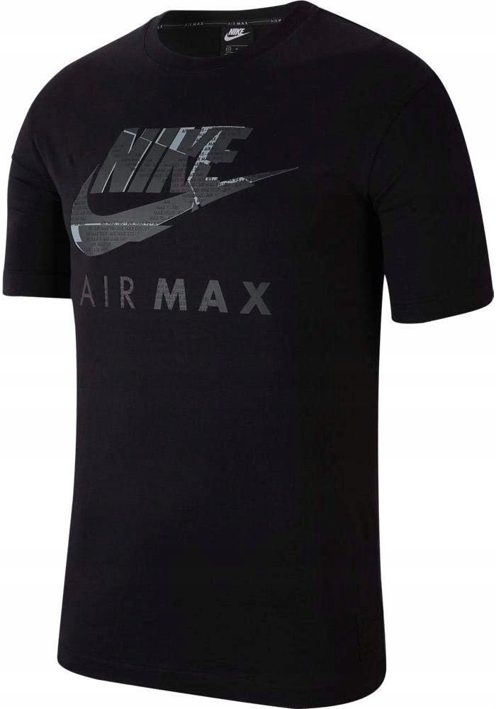 Koszulki Nike Męskie Czarne r. M Bawełniana Sportowa