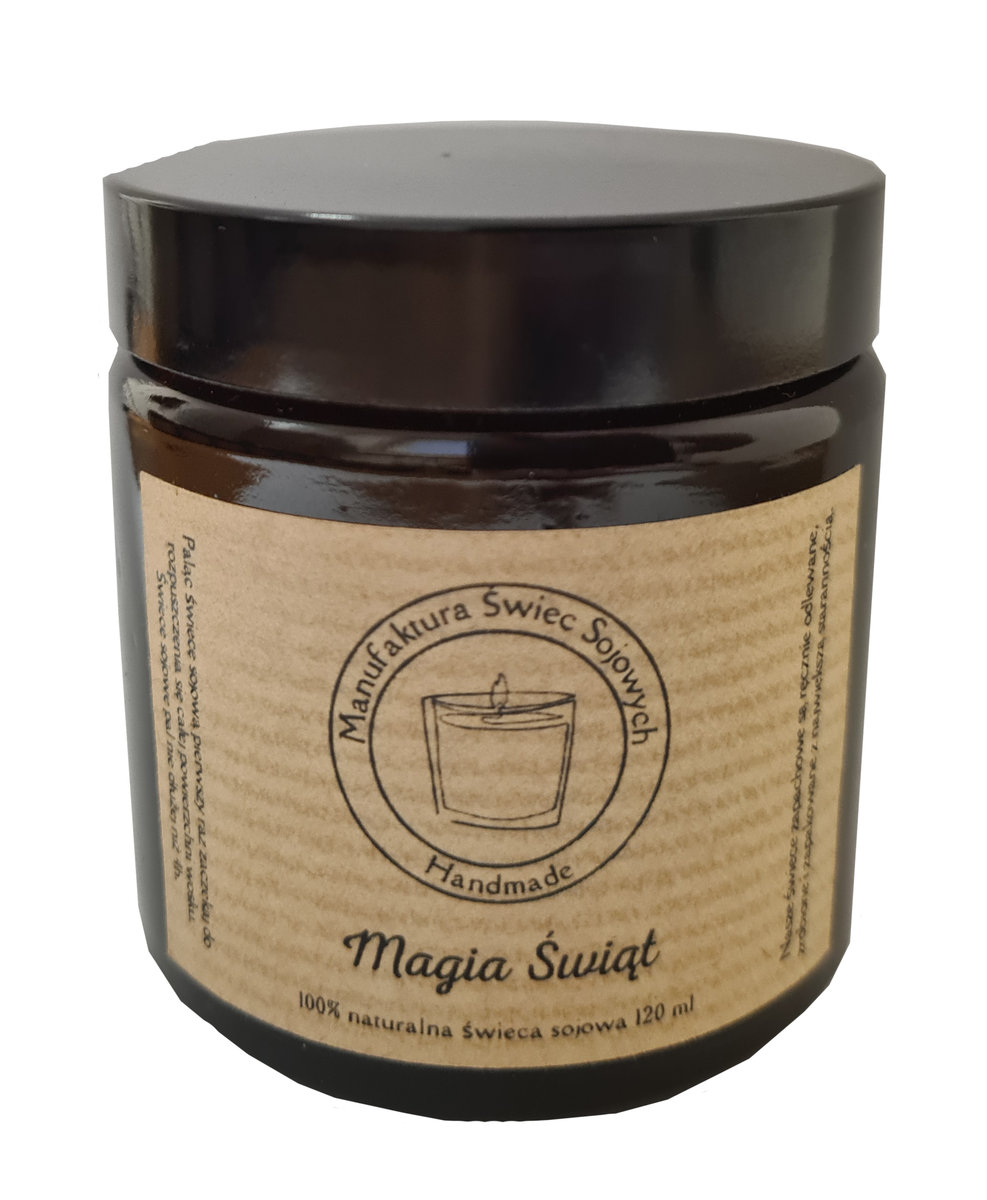 Świece sojowe świeca sojowa zapachowe Magia Świąt / Manufaktura Świec Sojowych
