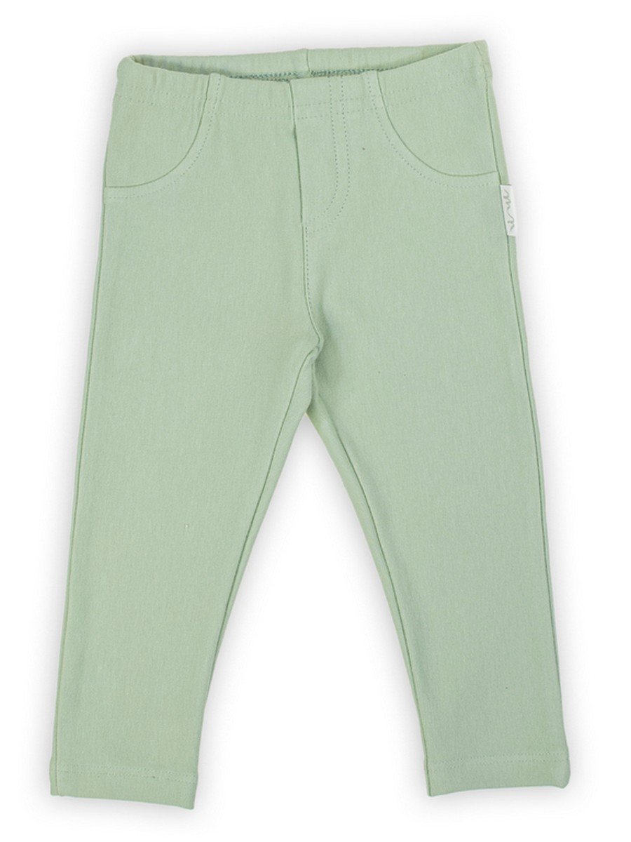 Dziewczęce legginsy dresowe oliwkowe Nicol,r.56