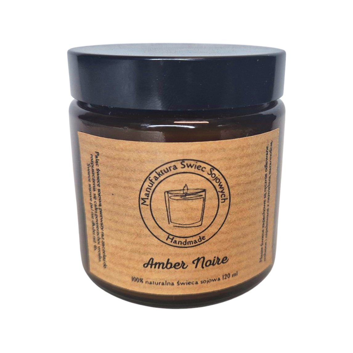 Świece sojowe świeca sojowa zapachowe Amber Noire / Manufaktura Świec Sojowych
