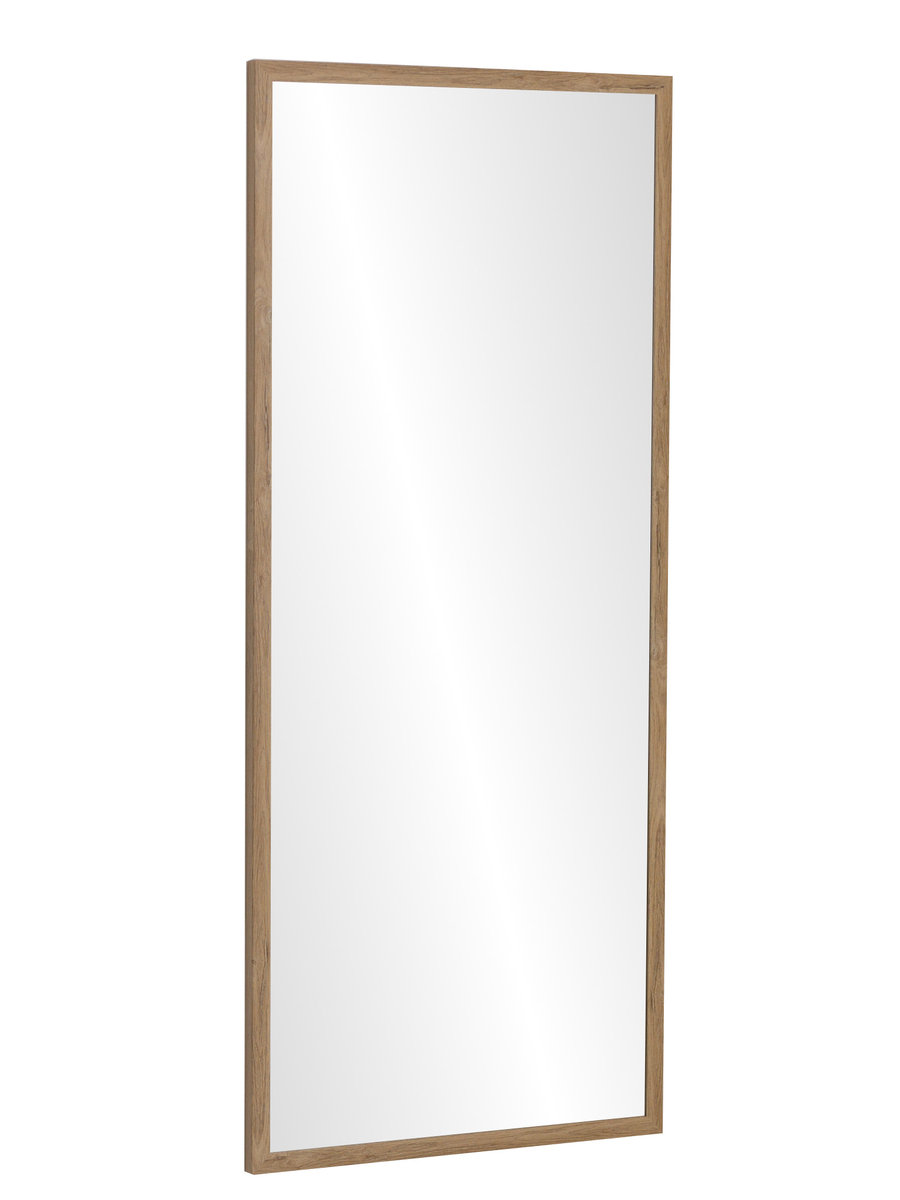 Lustro Profilmat w ramie WĄSKIEJ DĄB GRAND 85X35cm PREMIUM