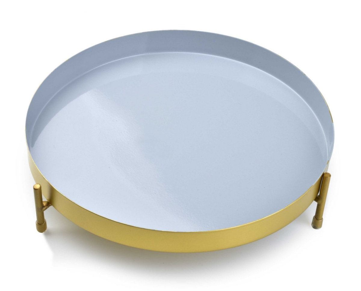 Metalowa podstawka świeca doniczkę taca świecznik