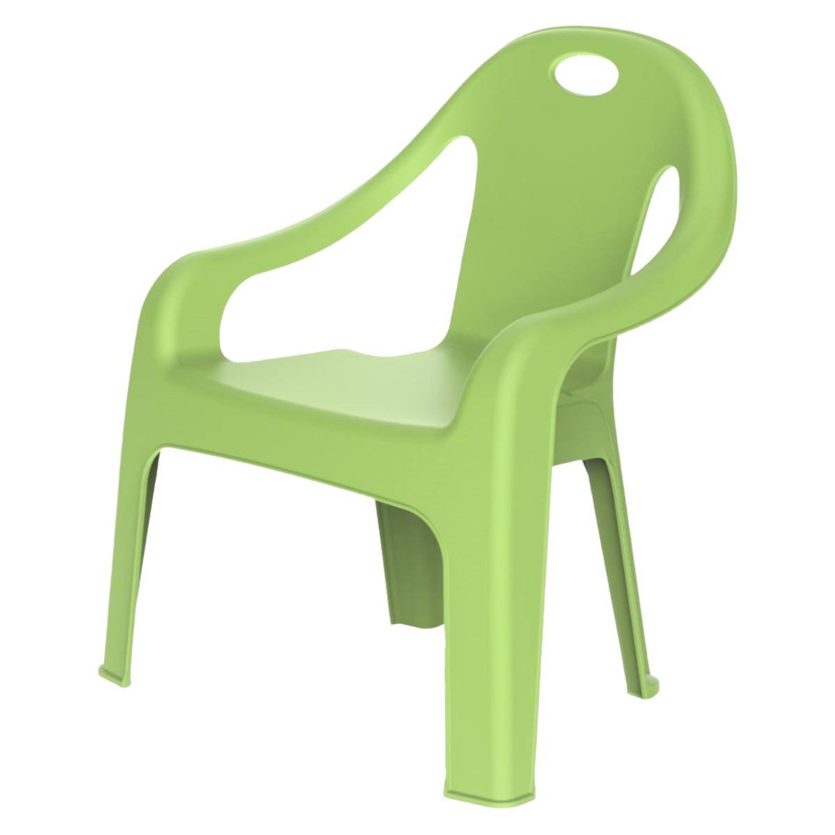 krzesełko dla dziecka plastikowe Lucky - jasnozielony