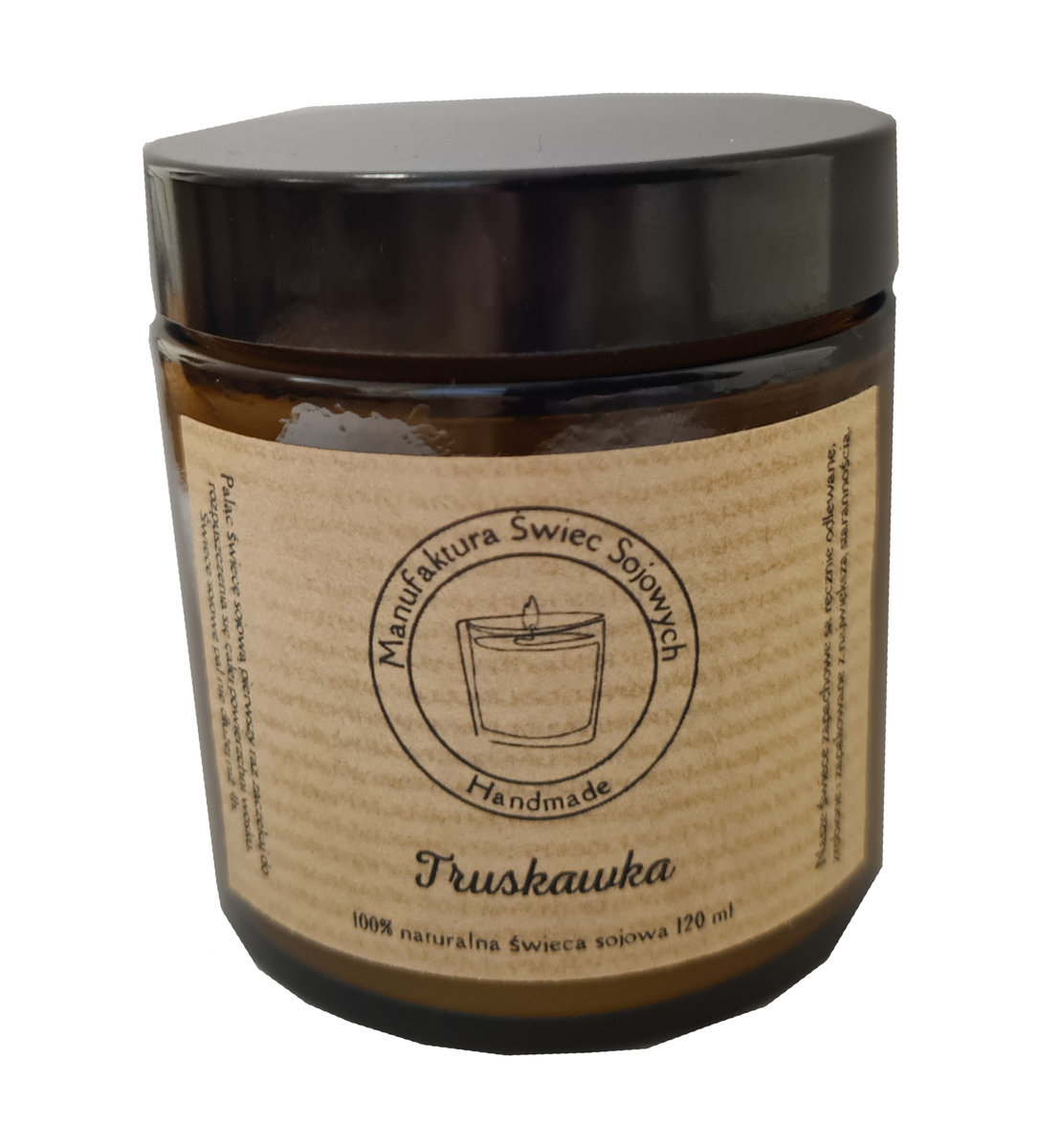 Świece sojowe świeca sojowa zapachowe Truskawka / Manufaktura Świec Sojowych