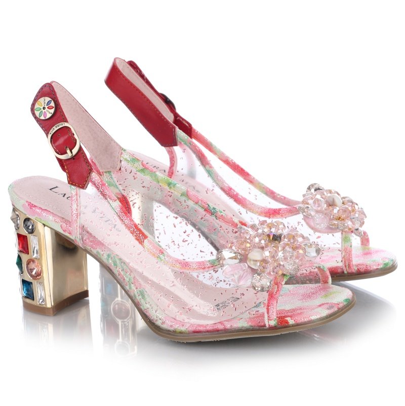 Czółenka damskie Laura Vita MISSY 01 ROUGE SL5242-1 39