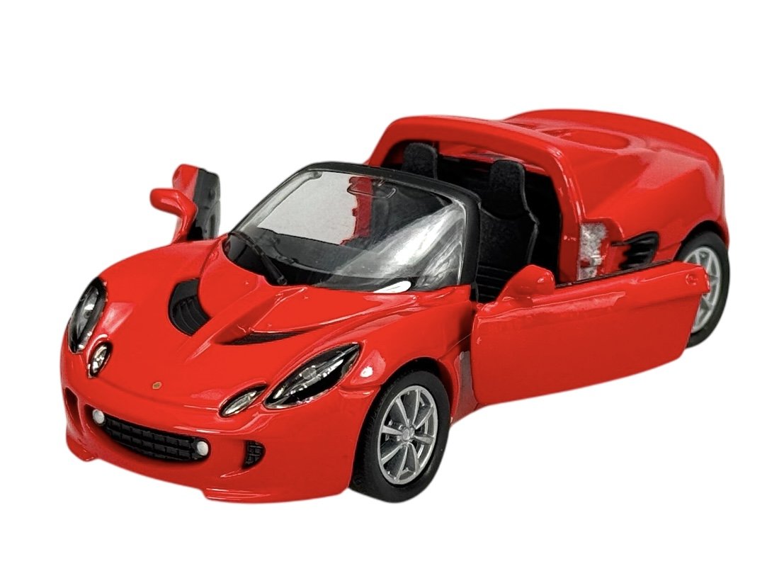 WELLY 2003 LOTUS ELISE 111s CZERWONY 1:34 SAMOCHÓD NOWY METALOWY MODEL