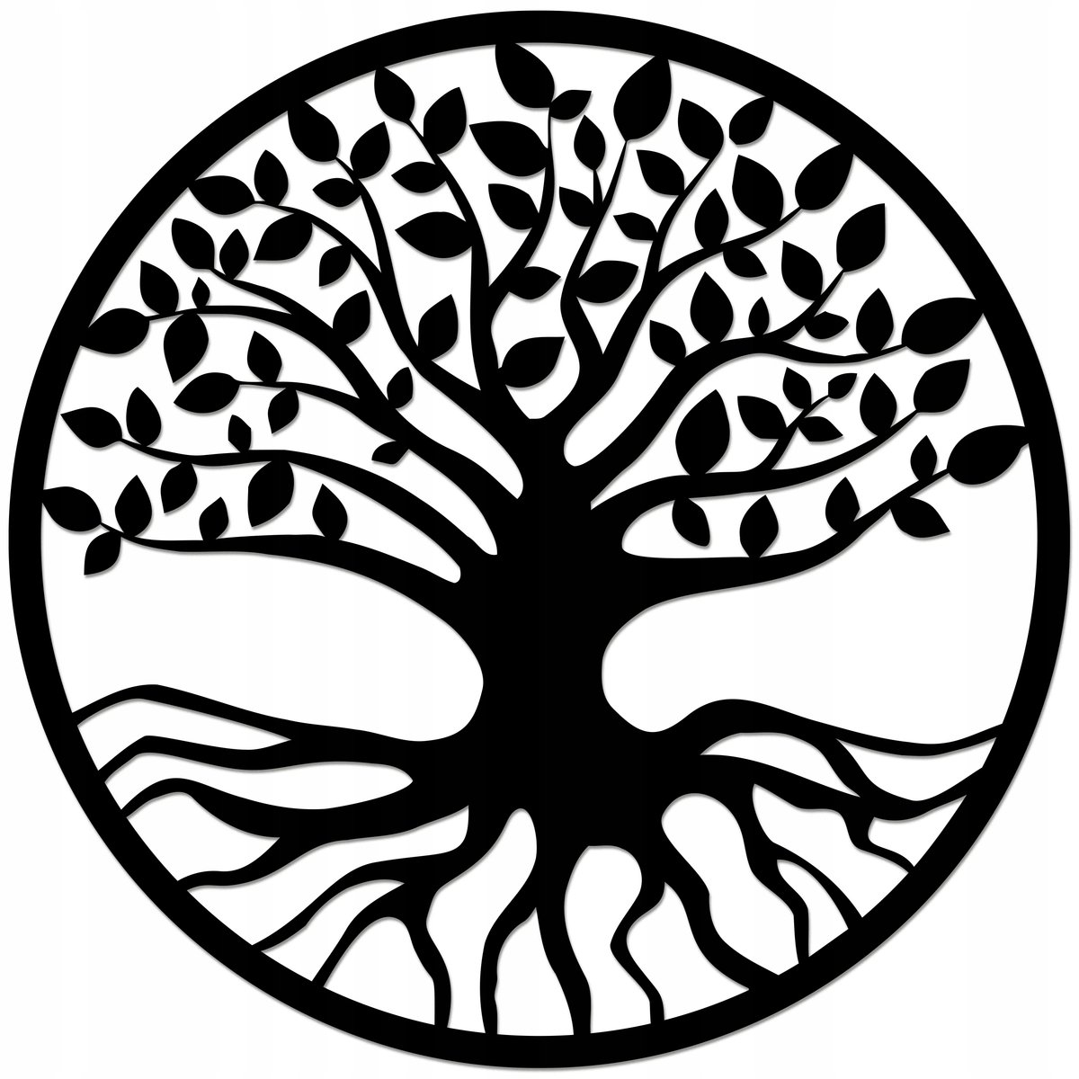 Drzewo Życia Ażurowa Dekoracja Tree Of Life Obraz 3D ozdoba Na Ścianę 30 cm