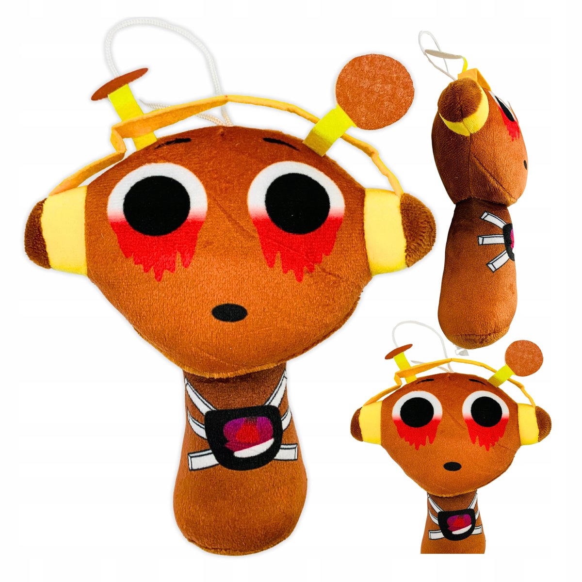 Maskotka Sprunki Spunky OREN DARK Z Gry Pluszowy Incredibox Pluszak 20 cm