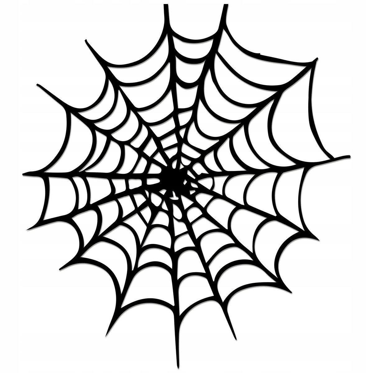 Halloween Pajęczyna Ażurowa Dekoracja Panel Obraz 3D ozdoba Na Ścianę 30 cm