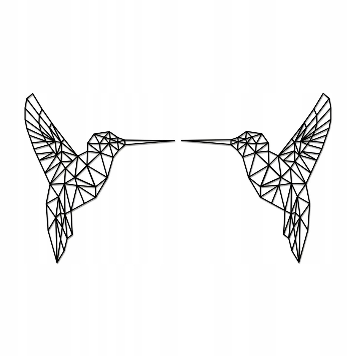 Koliberki Koliber Kolibry Dekoracja Obraz 3D ozdoba Na Ścianę 30 x 17 cm