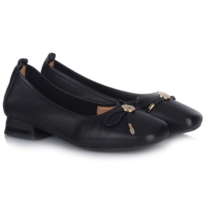 Baleriny damskie Loretta Vitale W5323 BLACK 38