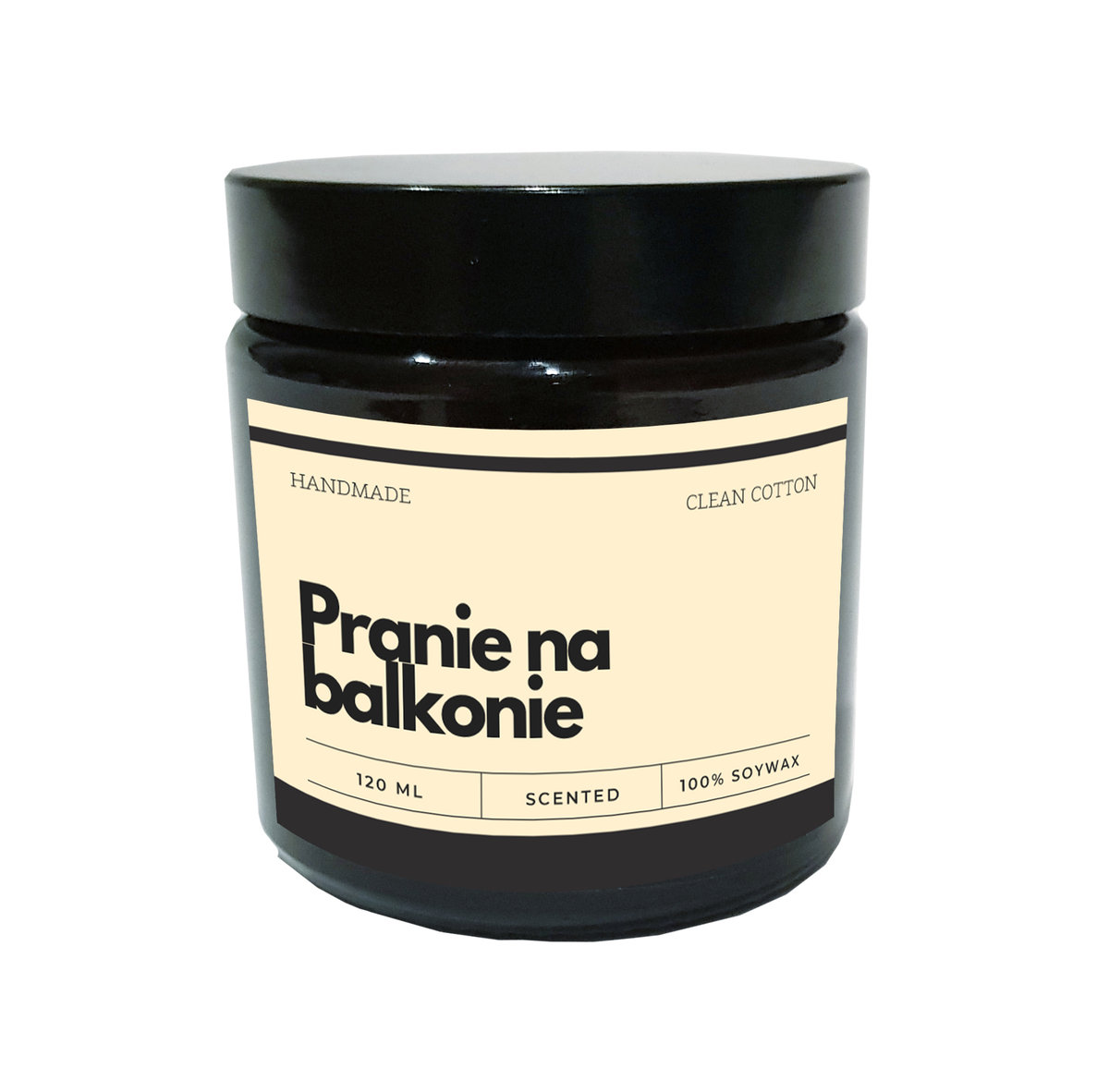 Świece sojowe świeca sojowa zapachowe Pranie na balkonie / Funny Candle