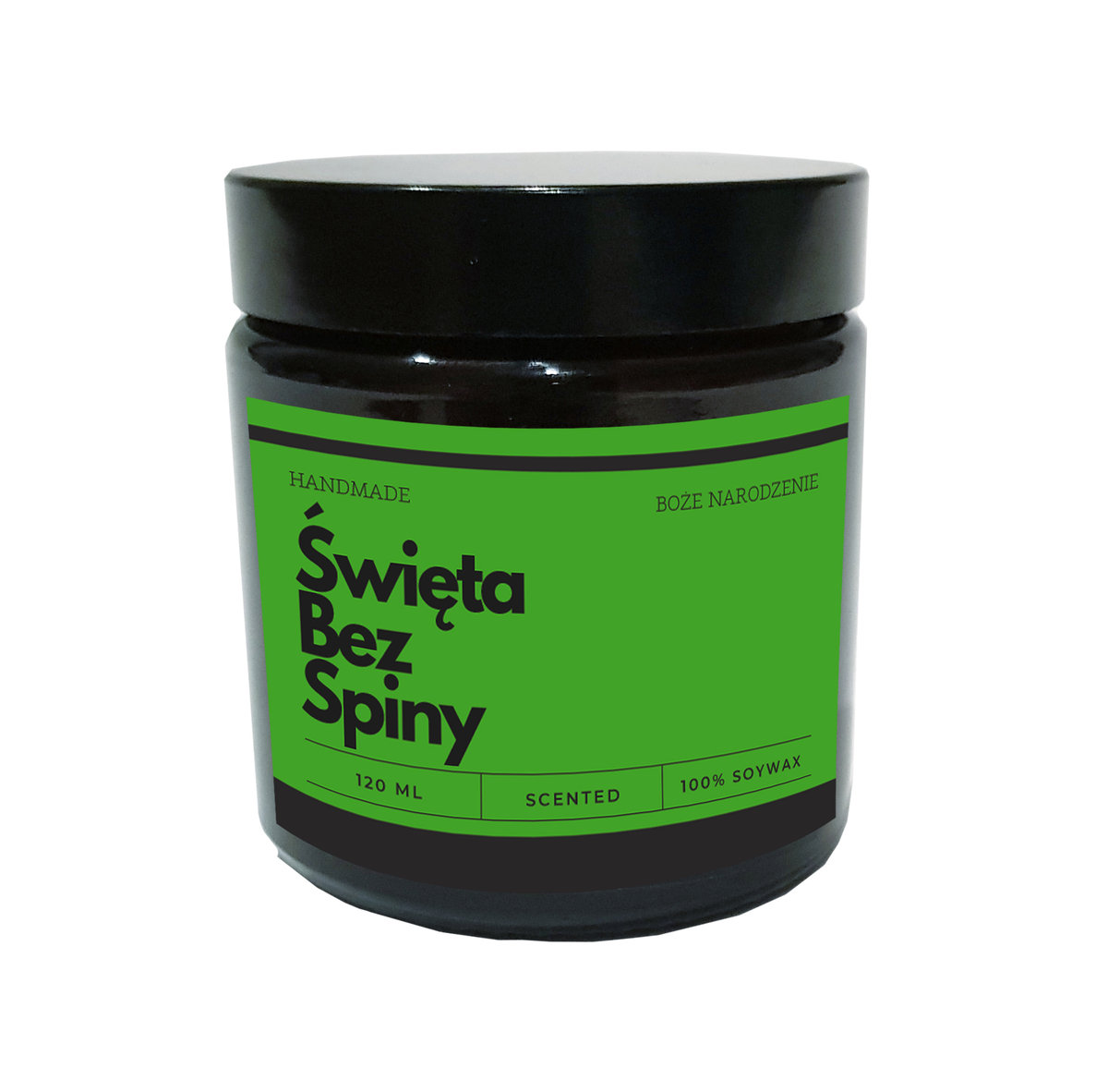 Świece sojowe świeca sojowa zapachowe Święta Bez Spiny / Funny Candle