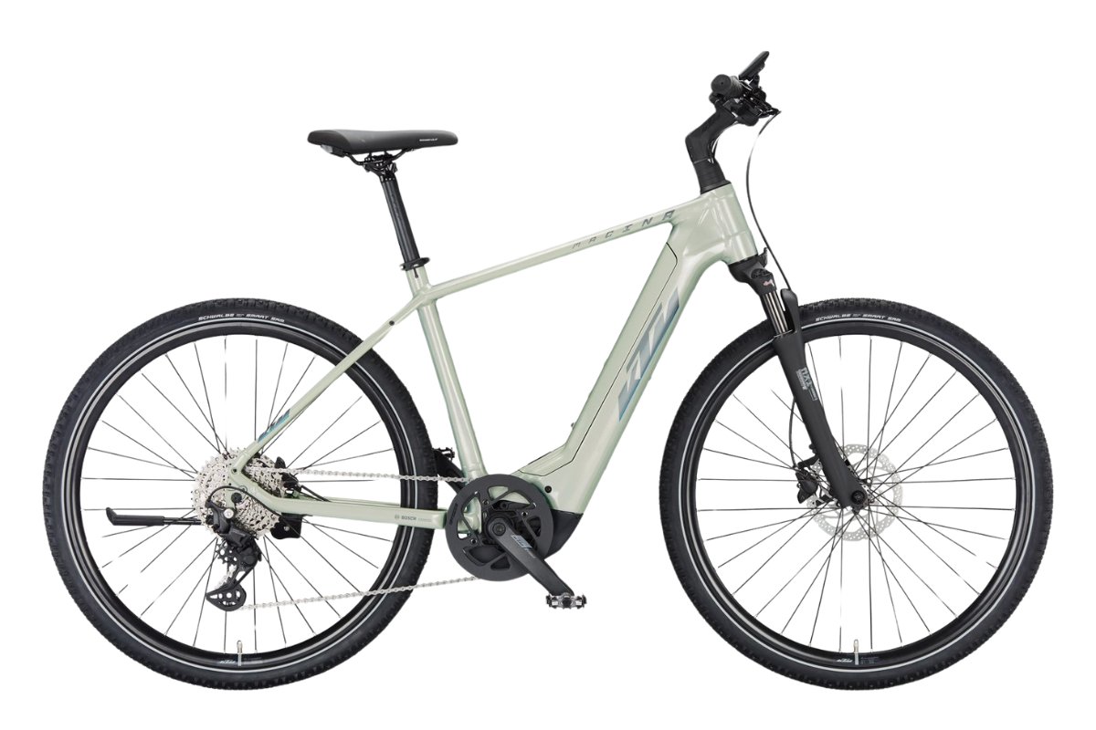 Rower elektryczny KTM Macina Cross 720 Dew Silver - M