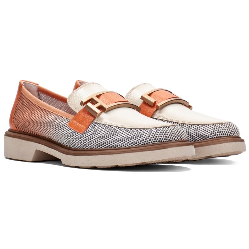 Mokasyny damskie Hispanitas BHV254072 BORNEO-V25 CORAL/LATTE 36