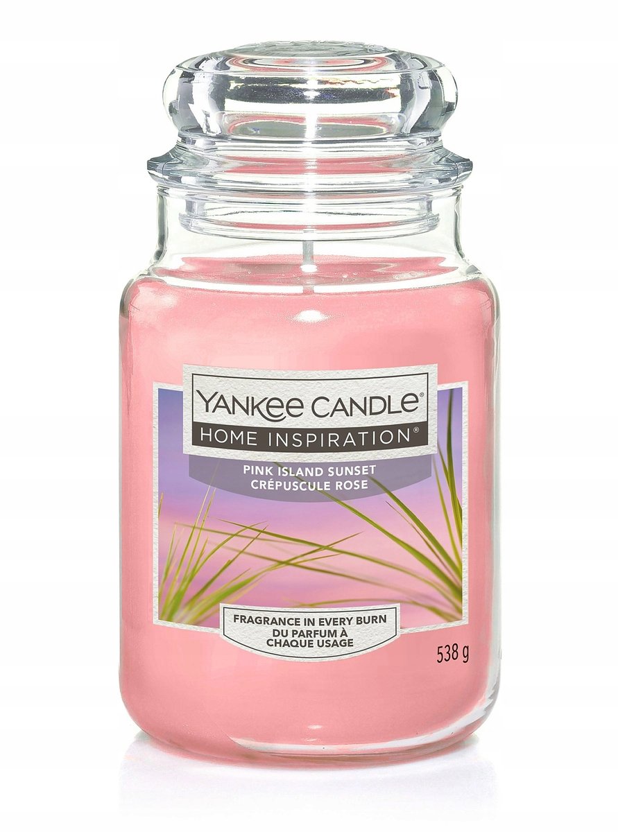 Yankee Candle Home Inspiration Pink Island Sunset Świeca Duża 538g