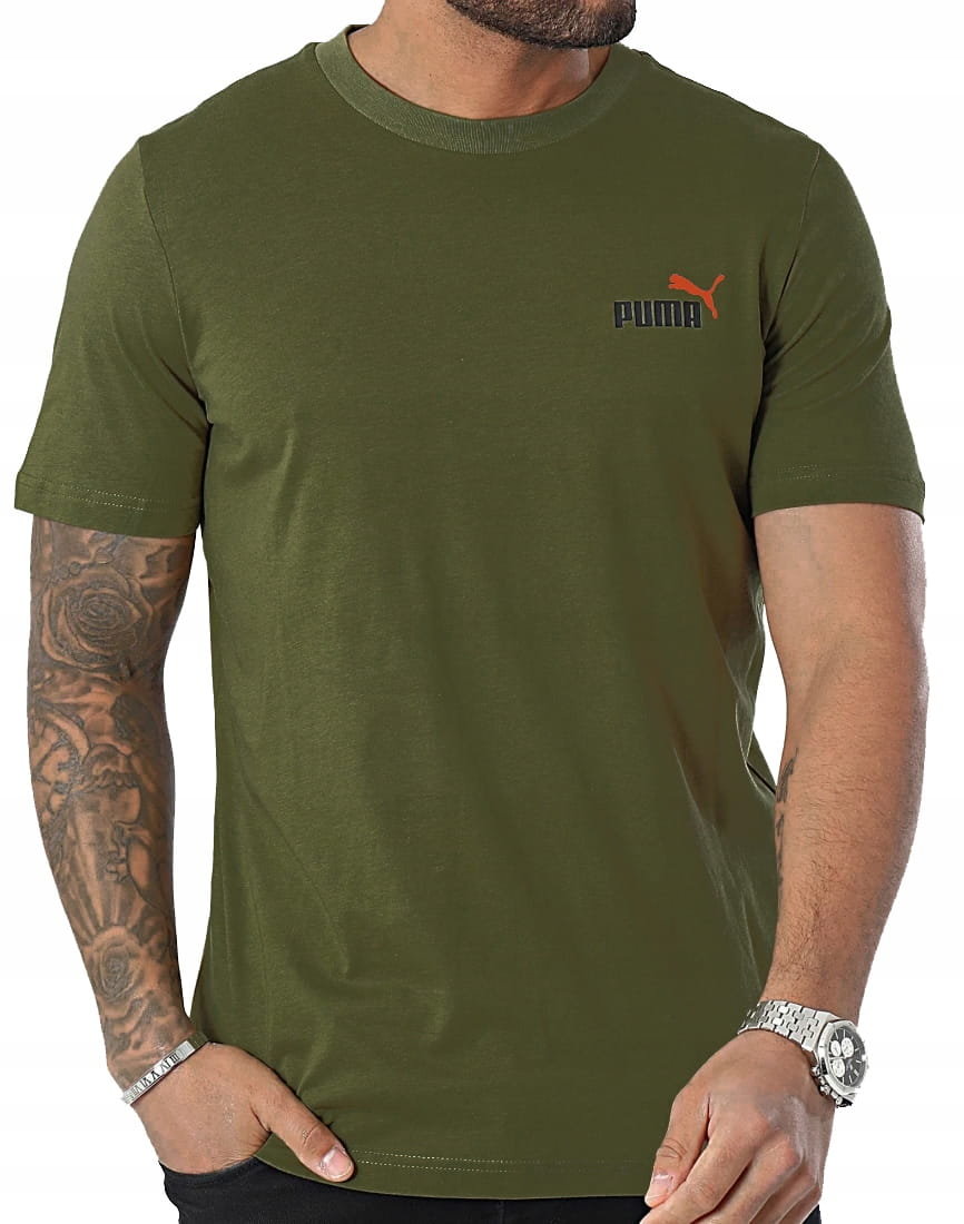 Puma koszulka męska bawełniana sportowa t-shirt - M