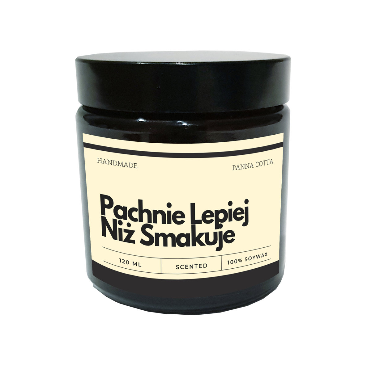 Świece sojowe świeca sojowa zapachowe Pachnie Lepiej Niż Smakuje / Funny Candle