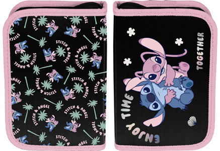Piórnik jednokomorowy bez wyposażenia Stitch, Paso