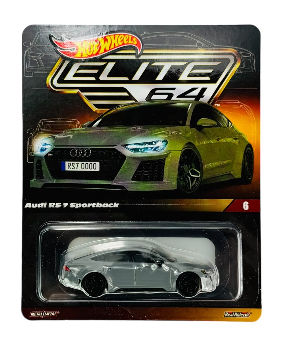 HOT WHEELS ELITE 64 2021 AUDI RS 7 SPORTBACK HGW11
