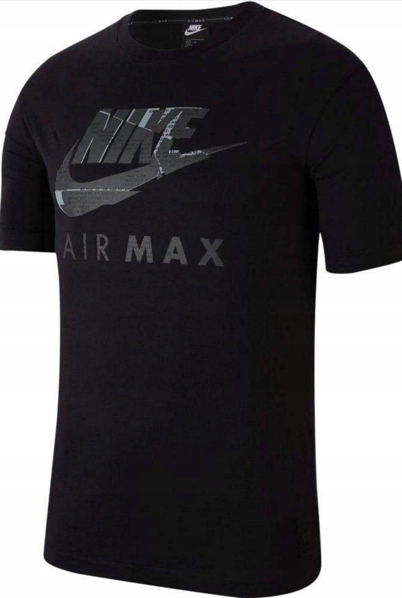 Koszulki Nike Męskie Czarne r. S Bawełniane Sportowe