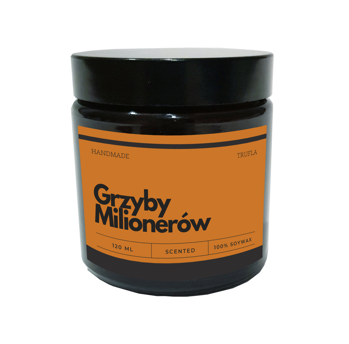 Świece sojowe świeca sojowa zapachowe Grzyby Milionerów / Funny Candle
