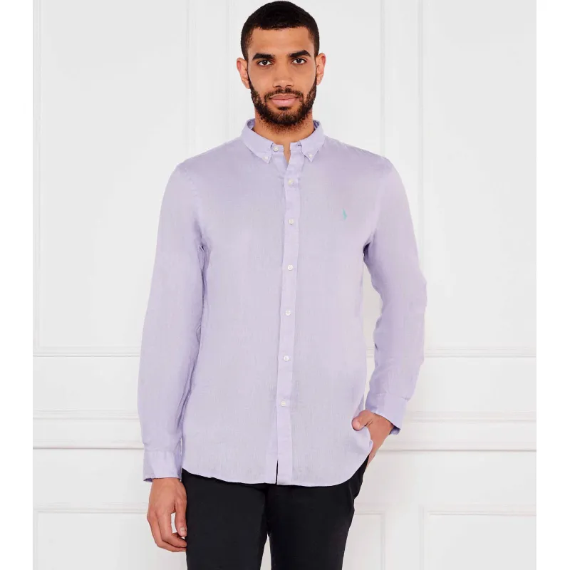 POLO RALPH LAUREN Lniana koszula | Slim Fit