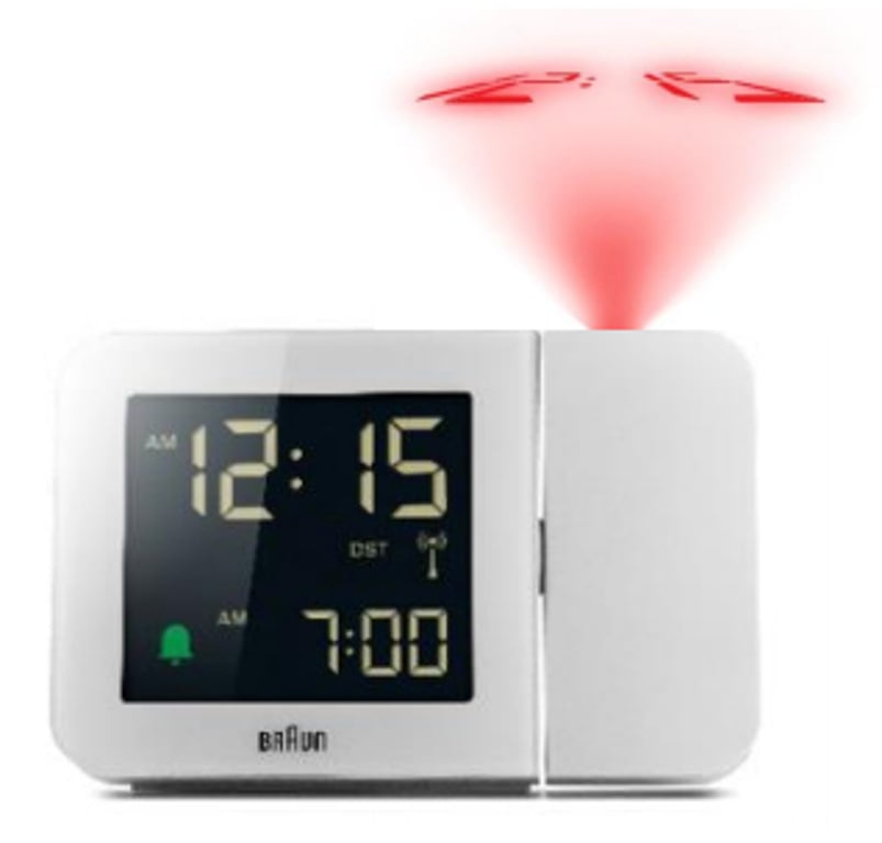 Braun 67161 budzik Cyfrowy budzik Biały