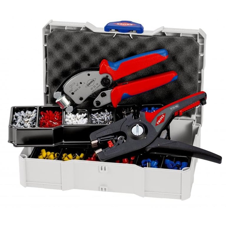 Knipex 97 90 14 zaciskarka kablowa Narzędzie do zaciskania Wielobarwny