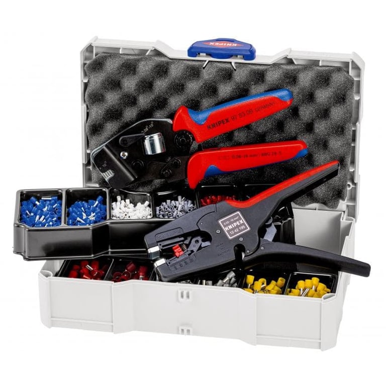 Knipex 97 90 17 zaciskarka kablowa Narzędzie do zaciskania Wielobarwny