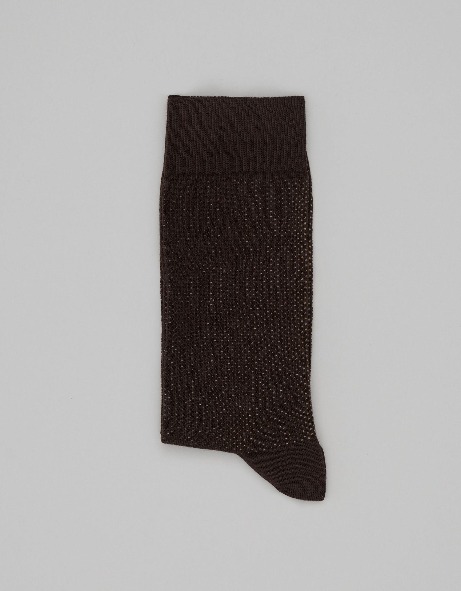 skarpety długie punto brązowe
