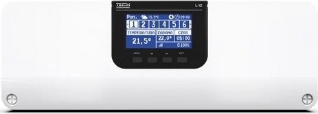 Tech Przewodowo-bezprzewodowy sterownik zaworów termostatycznych 8 sekcji komunikacja RS485