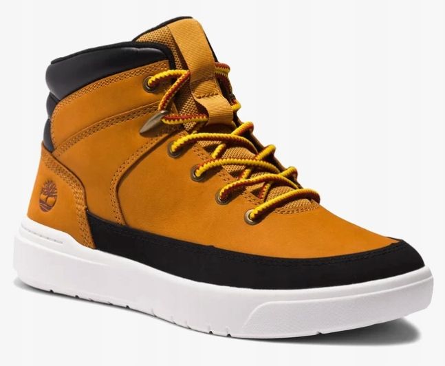 Buty trekkingowe męskie Timberland SENECA BAY HIKER brązowe skórzane 43 EU
