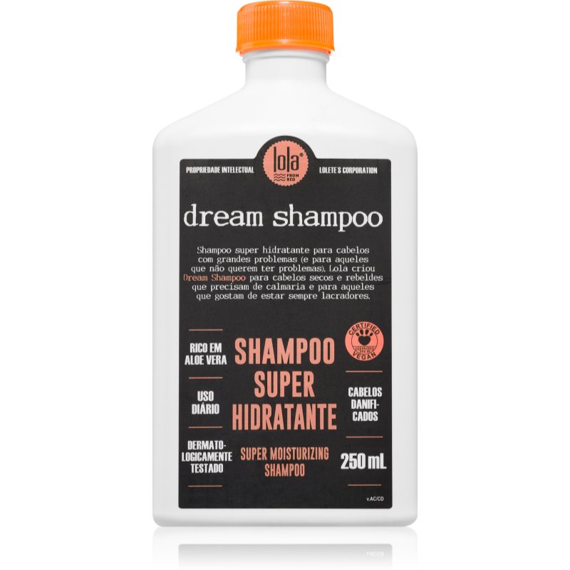 Lola Cosmetics, Dream Shampoo Super Hidratante, Nawilżający szampon do włosów, 250 ml
