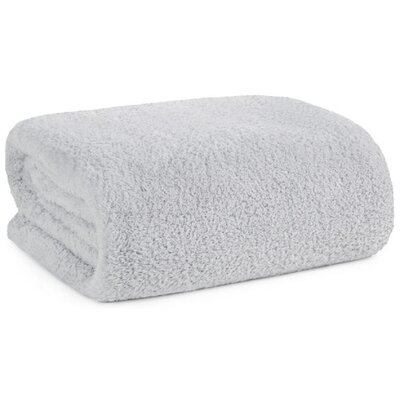 Koc EUROFIRANY D91 Lori 170 x 210 cm Srebrny