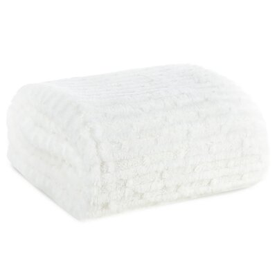 Koc EUROFIRANY D91 Lisa 150 x 200 cm Biały