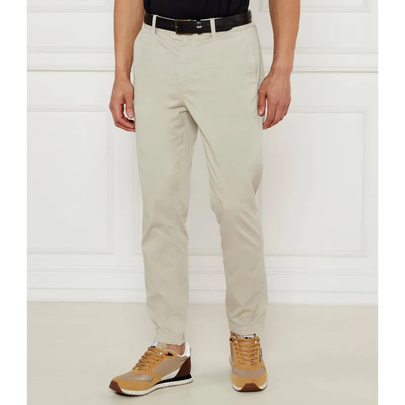 BOSS ORANGE Spodnie chino DS-5 Tapered fit