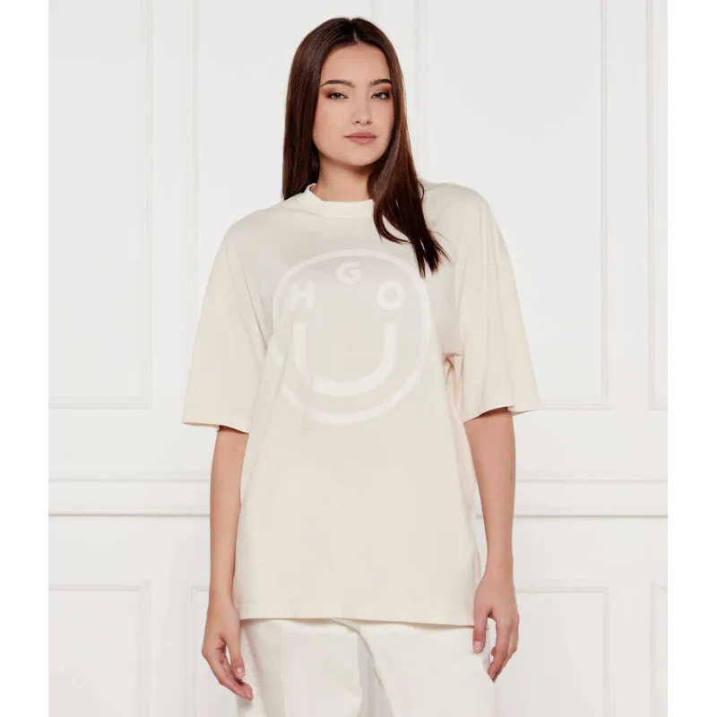 Hugo Blue T-shirt Oversize fit