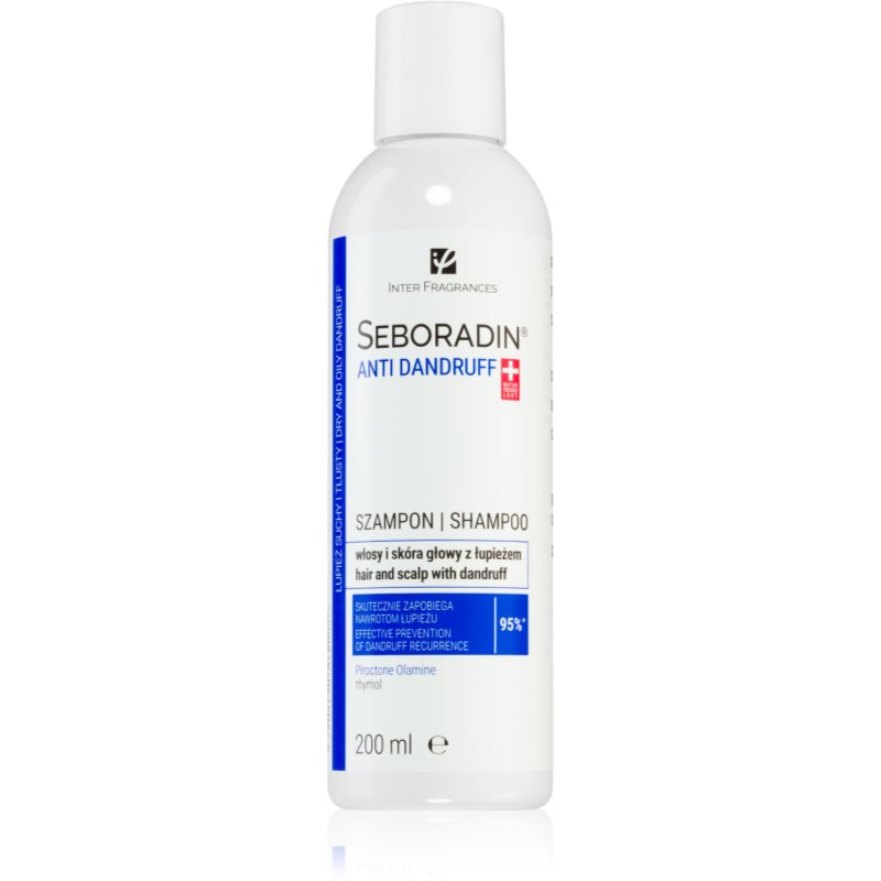 Lara Edyta Pawluśkiewicz SEBORADIN Anti-Dandruff Szampon Przeciwłupieżowy, 200 ml