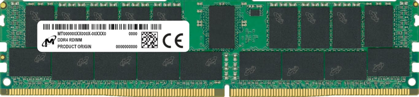 Micron MTA36ASF4G72PZ-3G2R1R moduł pamięci 32 GB 1 x 32 GB DDR4 3200 Mhz MTA36ASF4G72PZ-3G2R1R