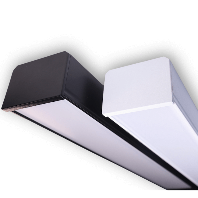 Podłużna lampa przysufitowa Pietra/N 313307102-12 LED 81W 3000K biały