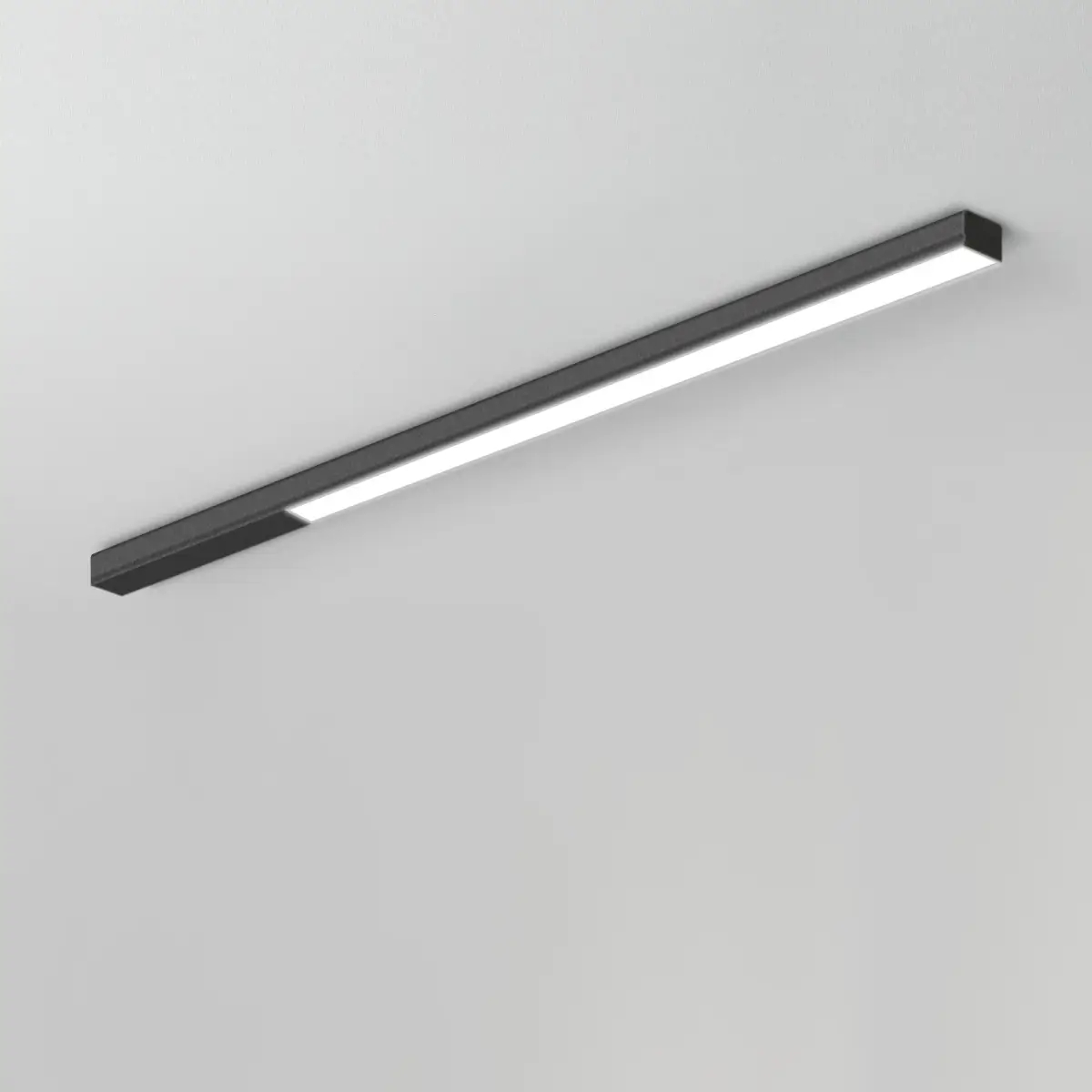 Listwa przysufitowa Pietra/N 313308203-12 LED 92W 4000K metalowa czarny