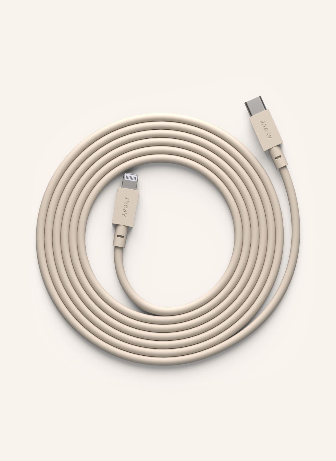 Avolt Kabel Do Ładowania Cabel 1 beige