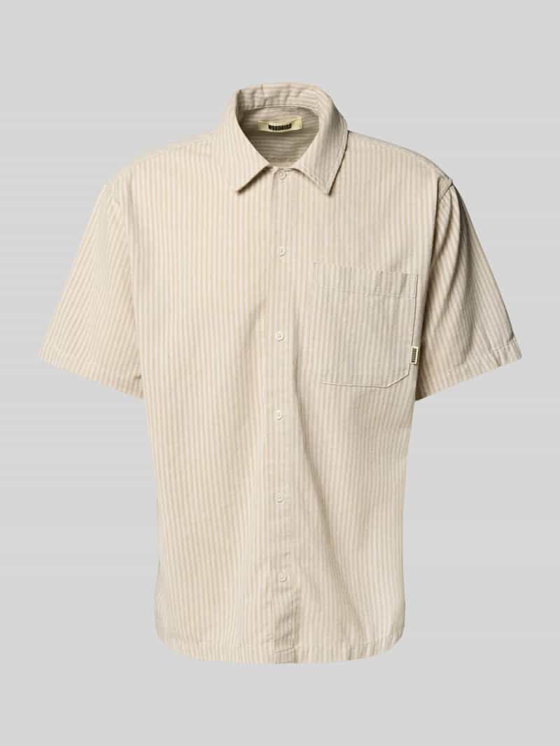 Koszula casualowa z listwą guzikową model ‘Banks’