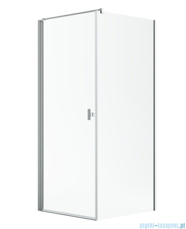 Radaway Nes Kdj I Brushed Nickel kabina 90x100cm lewa szczotkowany nikiel 10022090-91-01L/10039100-01-01