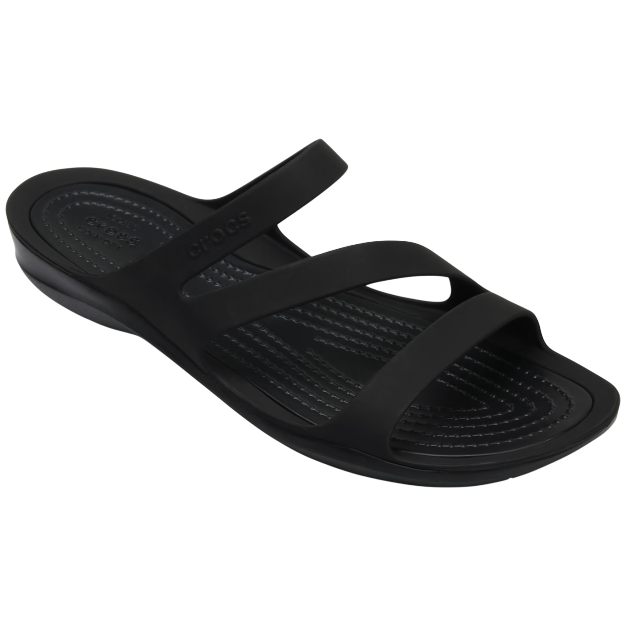 Klapki damskie Crocs Swiftwater Sandal W Rozmiar butów (UE): 41-42 / Kolor: czarny