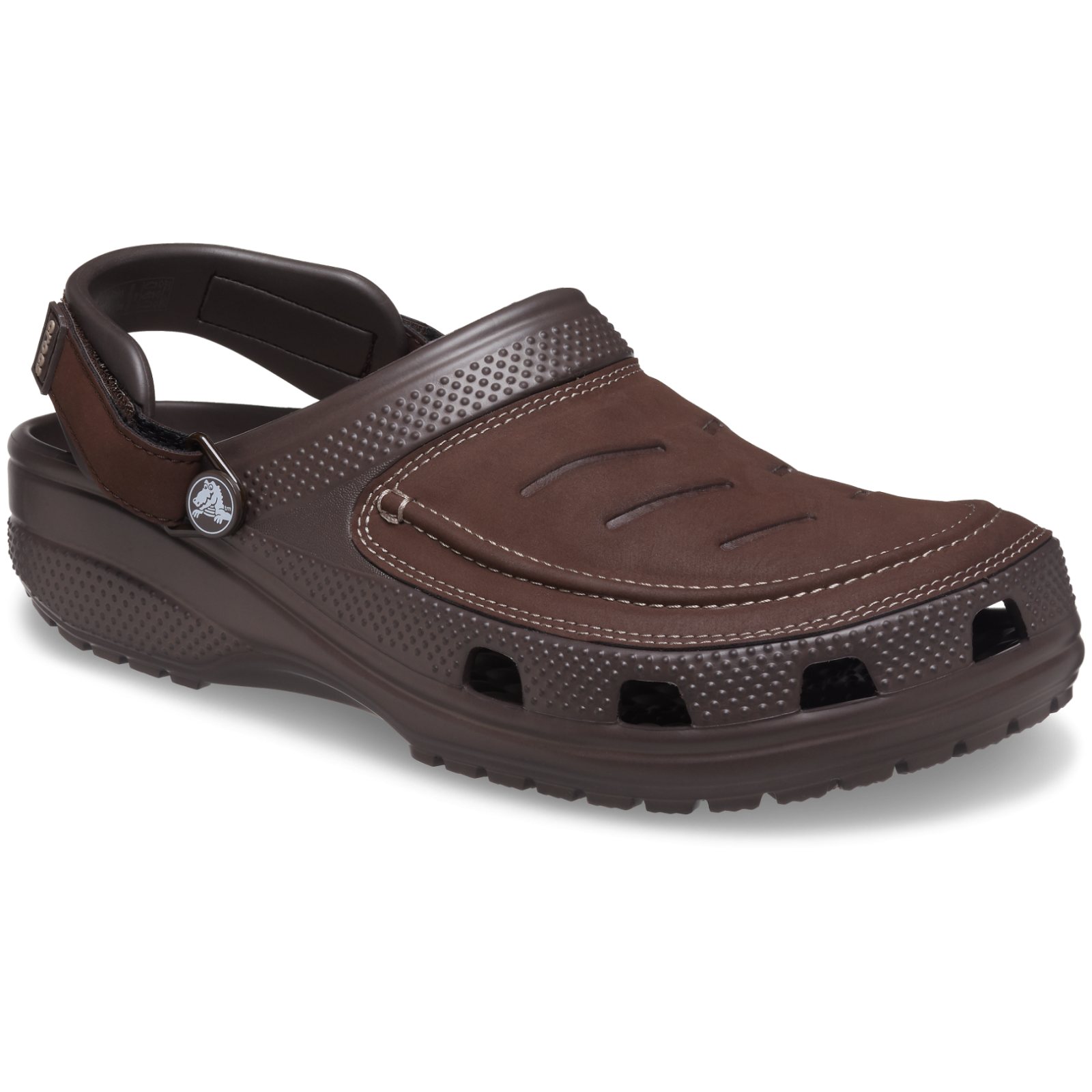 Klapki męskie Crocs Yukon Vista II LR Clog M Rozmiar butów (UE): 42-43 / Kolor: brązowy