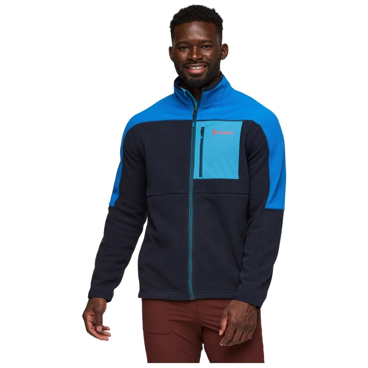 Męska bluza Cotopaxi Abrazo Fleece Full-Zip Jacket Rozmiar: L / Kolor: niebieski/ciemnoszary