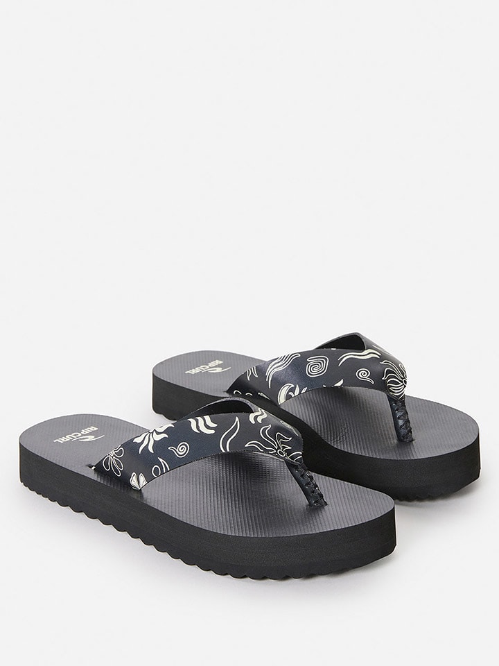 Rip Curl Japonki w kolorze czarnym