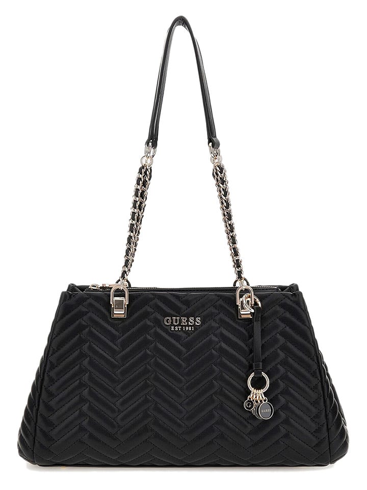 Guess Torebka w kolorze czarnym - 34 x 21 x 12 cm